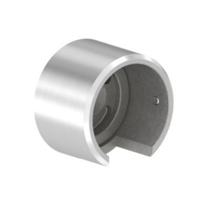 Raccordo tubo scannalato Ø48,3 mm a muro AISI 316
