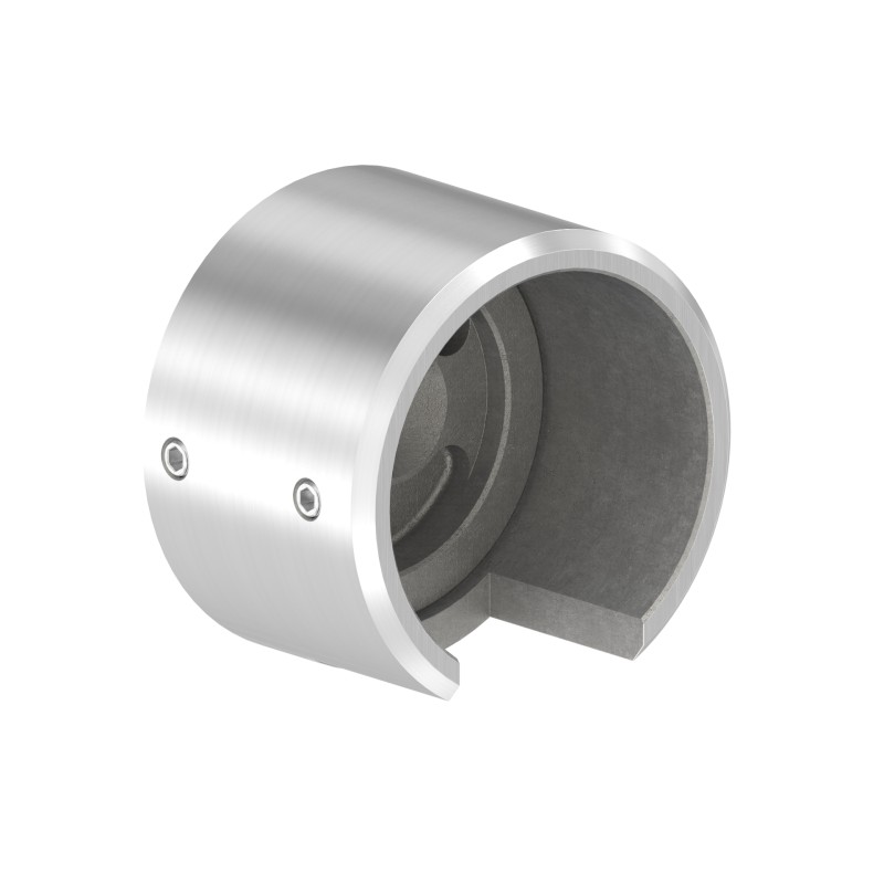 Raccordo tubo scannalato 48,3 mm attacco muro sinistro