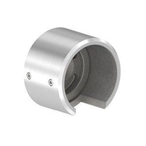 Raccordo tubo scannalato 48,3 mm attacco muro sinistro