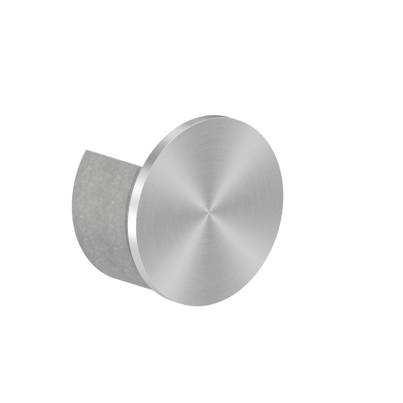 Terminale testa diritta AISI 316 per tubo 60,3x1,5mm
