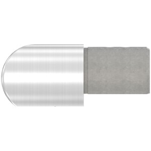 Raccordo orizzontale 90° tubo sagomato 60,3x1,5mm