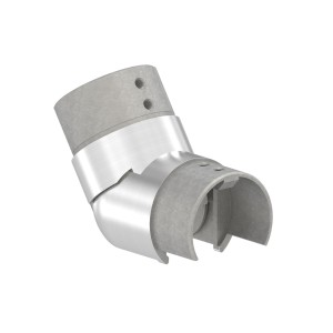 Raccordo snodabile +25/50° per tubo sagomato d (IN200-072-04)