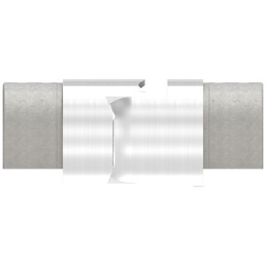 Raccordo snodabile +25/50° per tubo sagomato d (IN200-072-04)