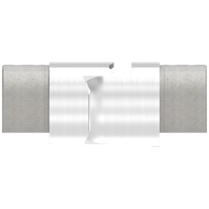 Raccordo snodabile +25/50° per tubo sagomato d (IN200-072-04)