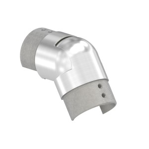 Raccordo snodabile -25/50° per tubo sagomato d (IN200-062-04)
