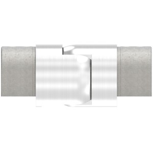 Raccordo snodabile -25/50° per tubo sagomato d (IN200-062-04)