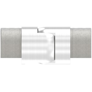 Raccordo snodabile -25/50° per tubo sagomato d (IN200-062-04)