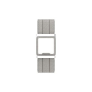 Raccordo a croce 40x40x2 mm AISI 316 satinato