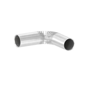 Raccordo da piegare per tondino 12 mm AISI 304 sat.