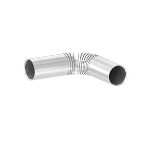 Raccordo da piegare per tondino 12 mm AISI 304 sat.