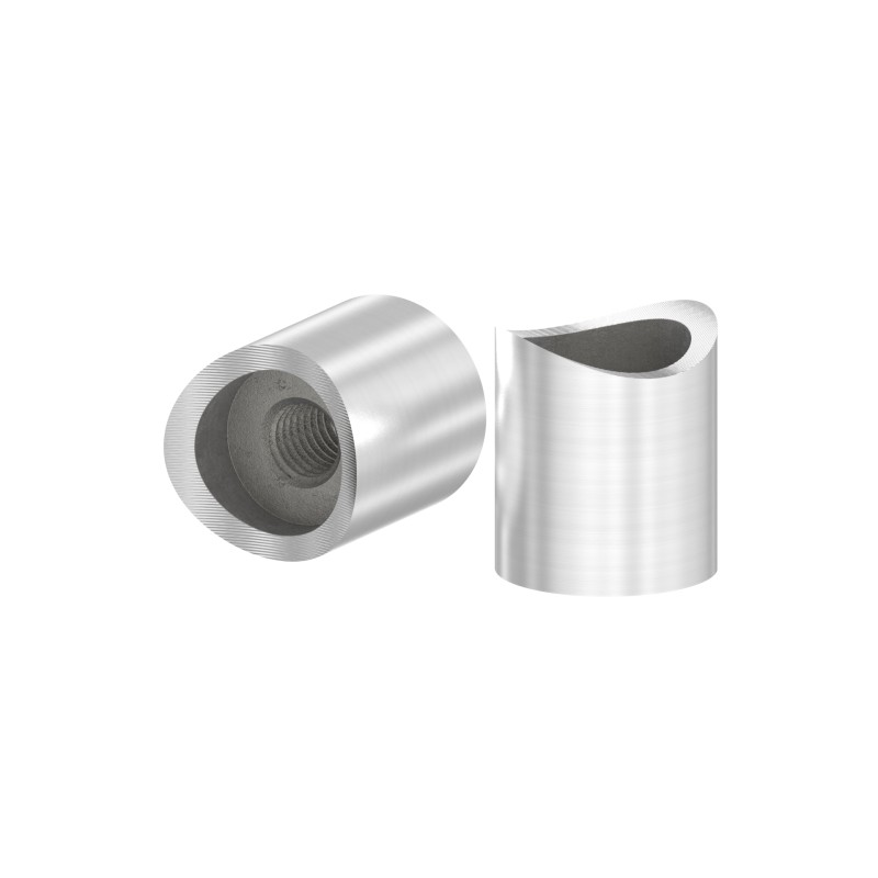 Distanziatore con filetto interno M10 per tubo (IN107-311)