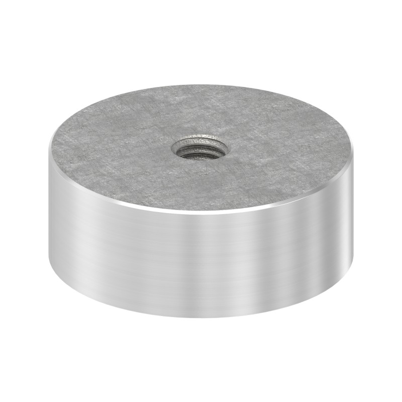 Distanziale filetto M10 AISI 304 satinato 8 mm
