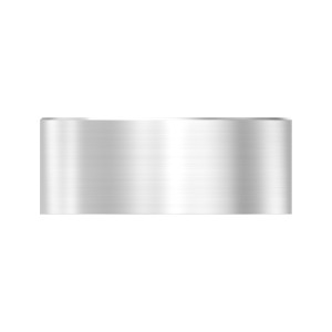 Distanziale filetto M10 AISI 304 satinato 8 mm
