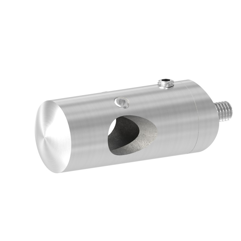 Supporto angolo esterno 90° tondino 12 mm AISI 304
