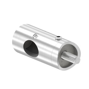 Supporto angolo esterno 90° tondino 12 mm AISI 304