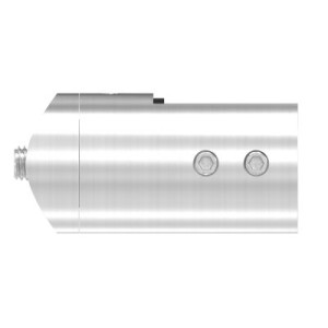 Supporto vetro DX per tubo 42,4 mm AISI 304 satinato