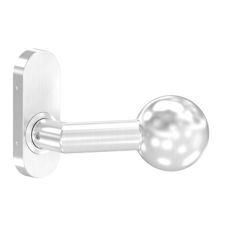 Pomolo girevole DX AISI 304 satinato | IN113-321