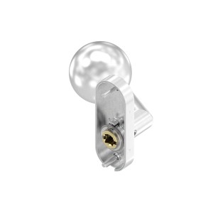 Pomolo girevole DX AISI 304 satinato | IN113-321