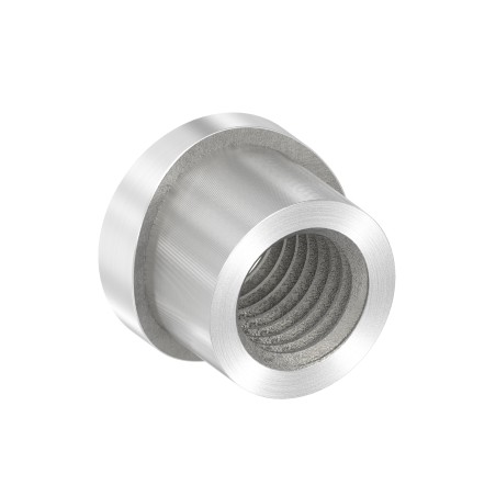 Bussola filettata per tubo 42,4 mm AISI 304 satinato