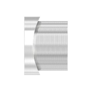 Bussola filettata per tubo 42,4 mm AISI 304 satinato