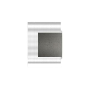 Raccordo tubo scannalato 42,4 mm attacco muro sinistro