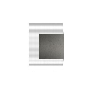 Raccordo tubo scannalato Ø42,4 mm destro AISI 316