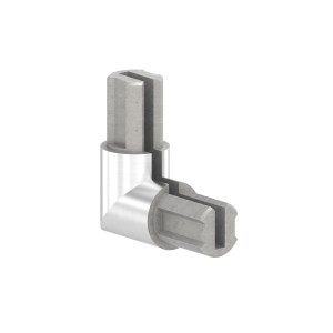 Raccordo profilo per lamiera 90° AISI 304 27x1,7 mm