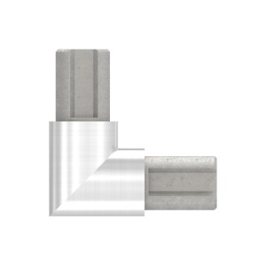 Raccordo profilo per lamiera 90° AISI 304 27x1,7 mm