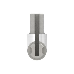 Raccordo profilo per lamiera 90° AISI 304 27x1,7 mm