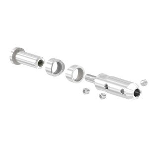Terminale per fune Ø5 mm automontaggio AISI 304