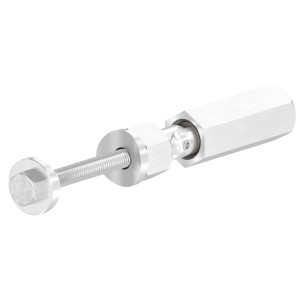 Terminale per fune Ø5mm con snodo in AISI 304