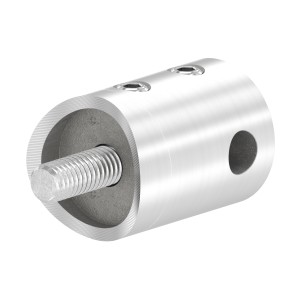 Supporto per fune 5 mm per tubo 42,4 mm AISI 304
