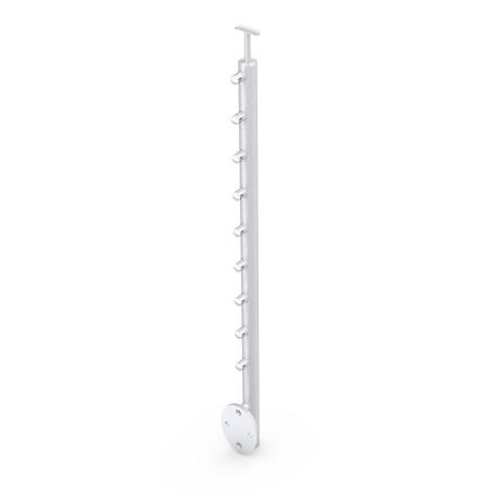 Montante 2KN tondo AISI 304 satinato Ø42,4x2mm 1180mm