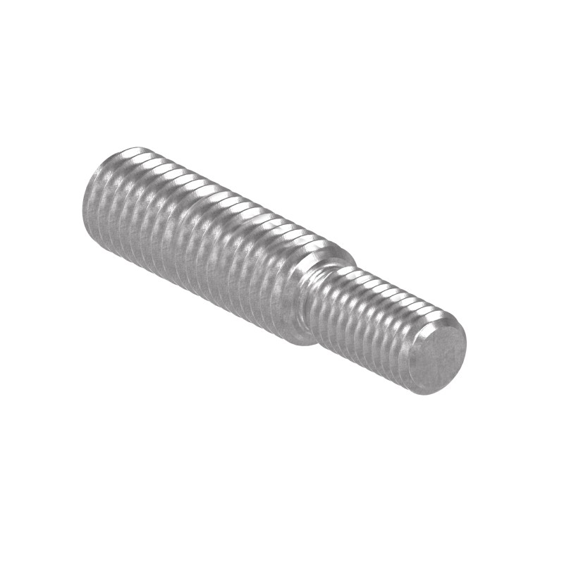 Riduzione filettata M8 M6 AISI 304 L 28+12 mm