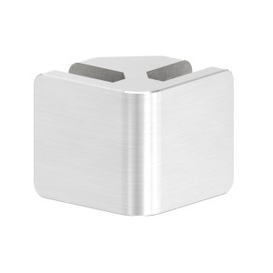 Supporto per vetro 90° AISI 304 mod.03 M032-A090