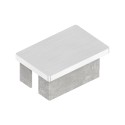 Tappo per tubo 60x40x2mm AISI 316 (IN104-034-04)