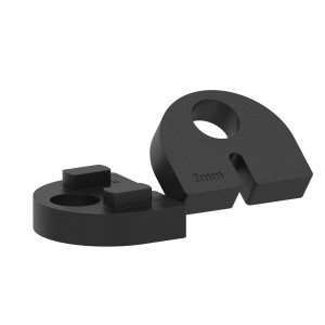 Gommina supporto mod.00 per lamiera 2 mm | G00-012