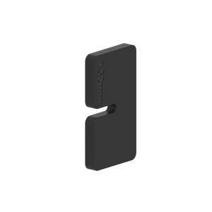 Gommina supporto mod.01 per vetro 9,52 mm | G01-0045