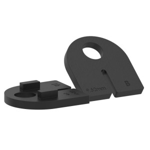 Gommina supporto mod. 08 per vetro 9,52 mm | G08-0045