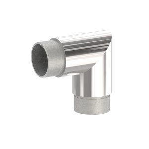 Raccordo angolo 90° per tubo 42,4x2 mm AISI 316