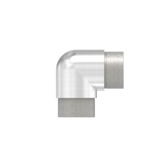 Raccordo 90° arrotondato per tubo Ø26,9x2 mm AISI 304