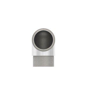 Raccordo 90° arrotondato per tubo Ø26,9x2 mm AISI 304