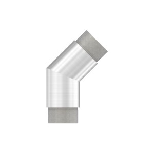 Raccordo 135° per tubo Ø42,4x2 mm AISI 316 satinato
