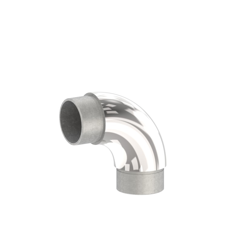 Raccordo per tubo curva 90° AISI 316 Ø42,4x2 mm