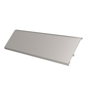 Copertina per pensilina Tipo ID alluminio inox 6000 mm