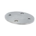 Piastra di ancoraggio laterale ovale AISI 316