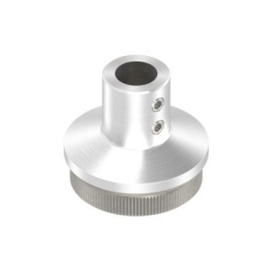Terminale per tubo Ø42,4x2 mm AISI 316 satinato