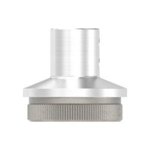 Terminale per tubo Ø42,4x2 mm AISI 316 satinato
