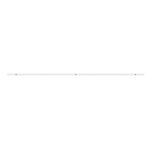 Guida porta scorrevole Ø25mm AISI 304 satinato