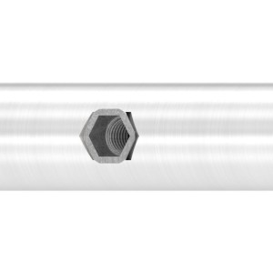 Guida per porta scorrevole d 25 mm con 3 fori (IN109-569)